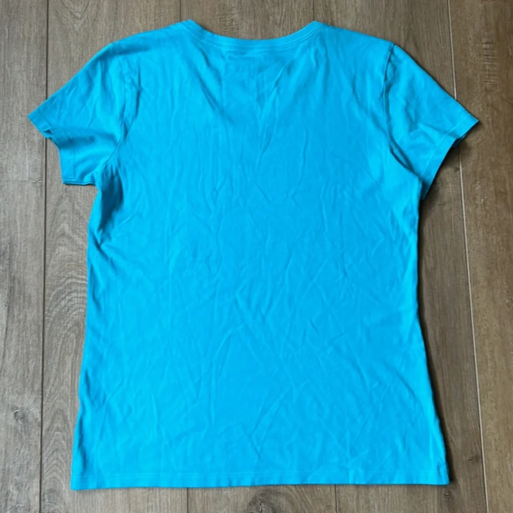 Life is good crusher short sleeve v neck daisy tee small - Picture 5 of 5